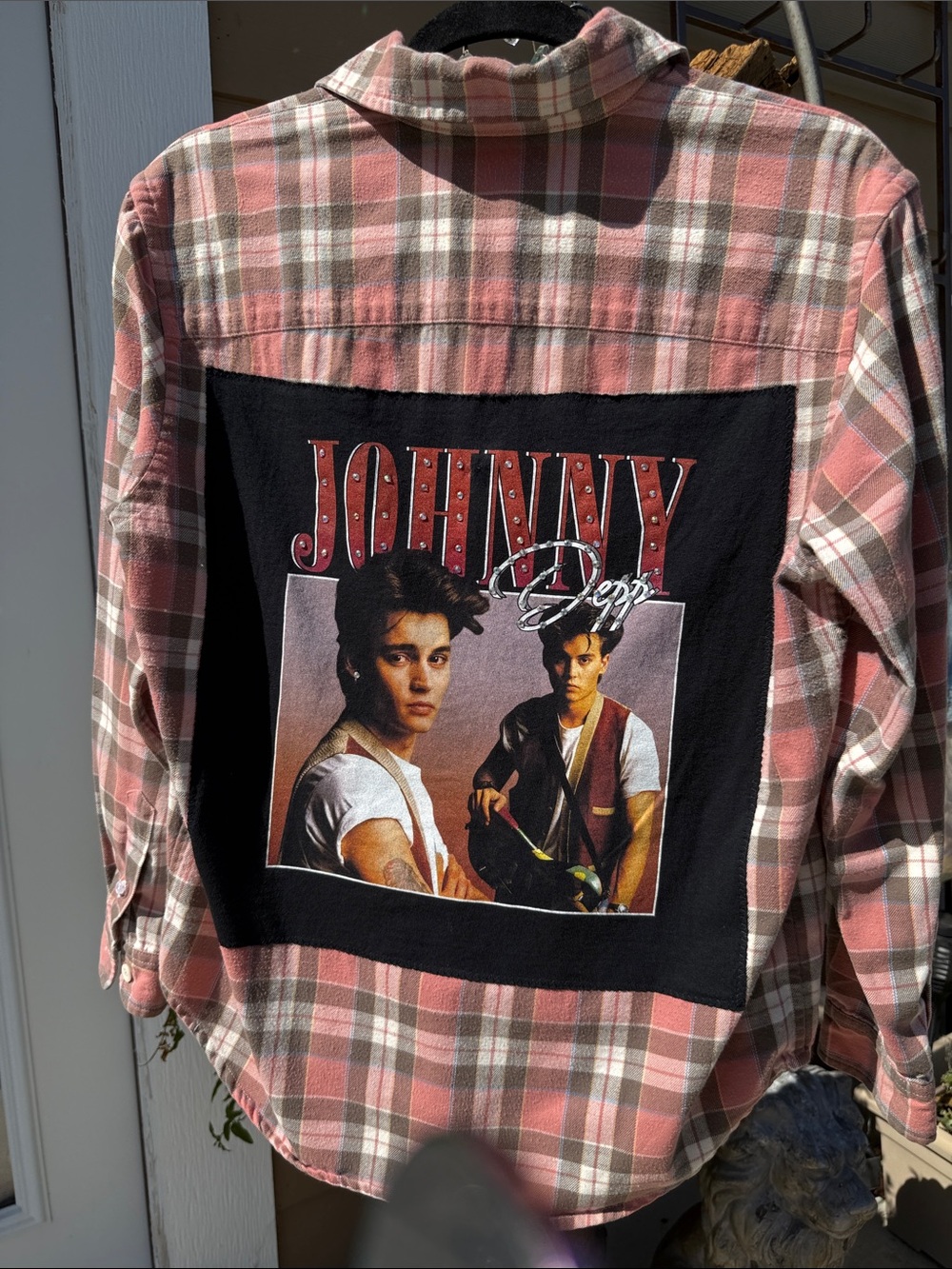 Custom SwarovskiVintage "Johnny Depp"very rare 1990 on Ralph Lauren xs